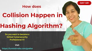 Day-401: How does collision happen in hashing algorithm?