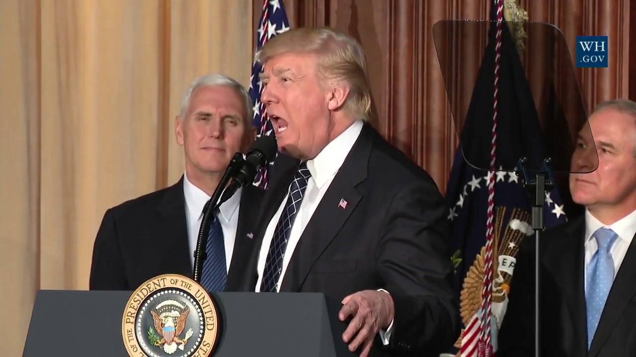 President Trump Signs Energy Independence Executive Order That's Putting Americans Back to work!!! trump amazonia