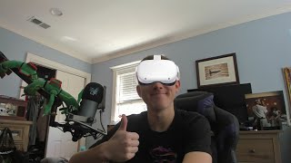 VR GAMING!!! (pew pew)