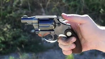 Shooting: 1934 Colt Detective Special - the original gangster gun