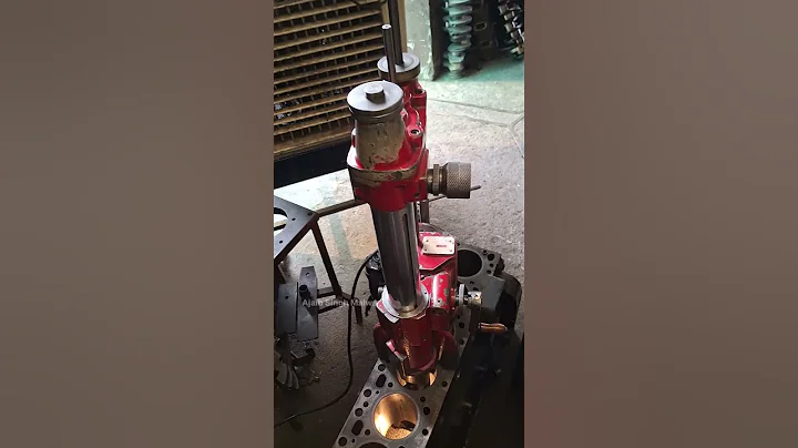 Cummins Engine Reboreing #Cummins #Engine #Sleeve #Honing #automobile #ajaibsinghmalwa #machine #jcb