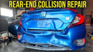Restoring Honda Civic From A RearEnd Collision