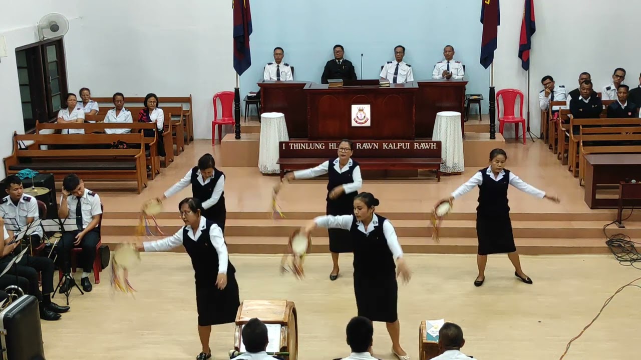 Home League Timbrel (Kolasib Corps) - Sipai Pâwl-ah ka kal ang | MF hulhliap hlanna | Kolasib Corps