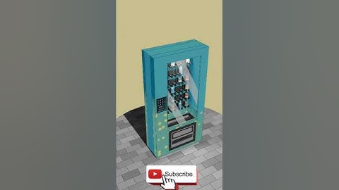 [Blender3D] A Toon Shader Vending Machine #blender #blender3d #shorts
