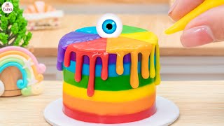 Coloful Rainbow Cake🌈1000+ Miniature Rainbow Cake Recipe🌞Best Of Rainbow Cake Ideas