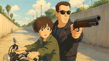 Terminator 2 by Studio Ghibli