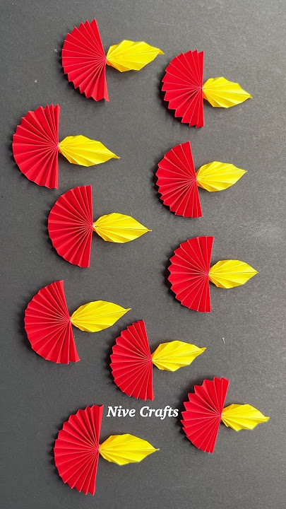 DIY paper Diya 🪔 Diwali decoration ideas #diy#craft #diwali #papercraft #diya #paperart