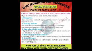 NURSING NOTES  ... # NURSING STUDY MATERIALS  .... # NURSING SOCIOLOGY NOTES  ...