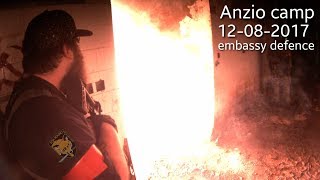 Red team defending the embassy. Filmed on 12-08-2017 at Anzio camp ...