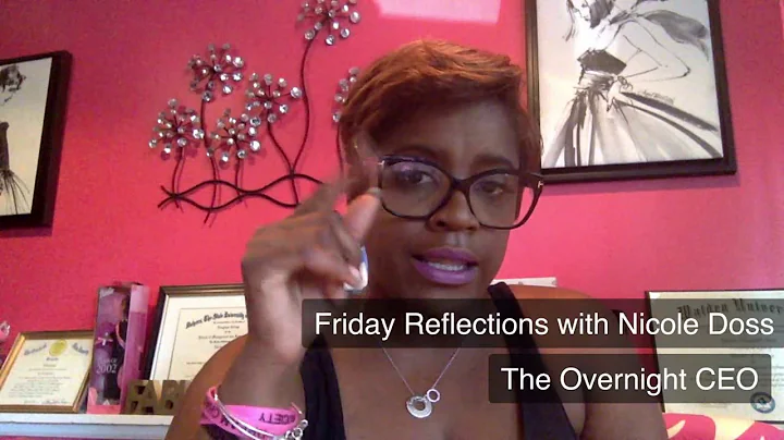 Friday Refelction with Nicole E. Doss The Overnigh...