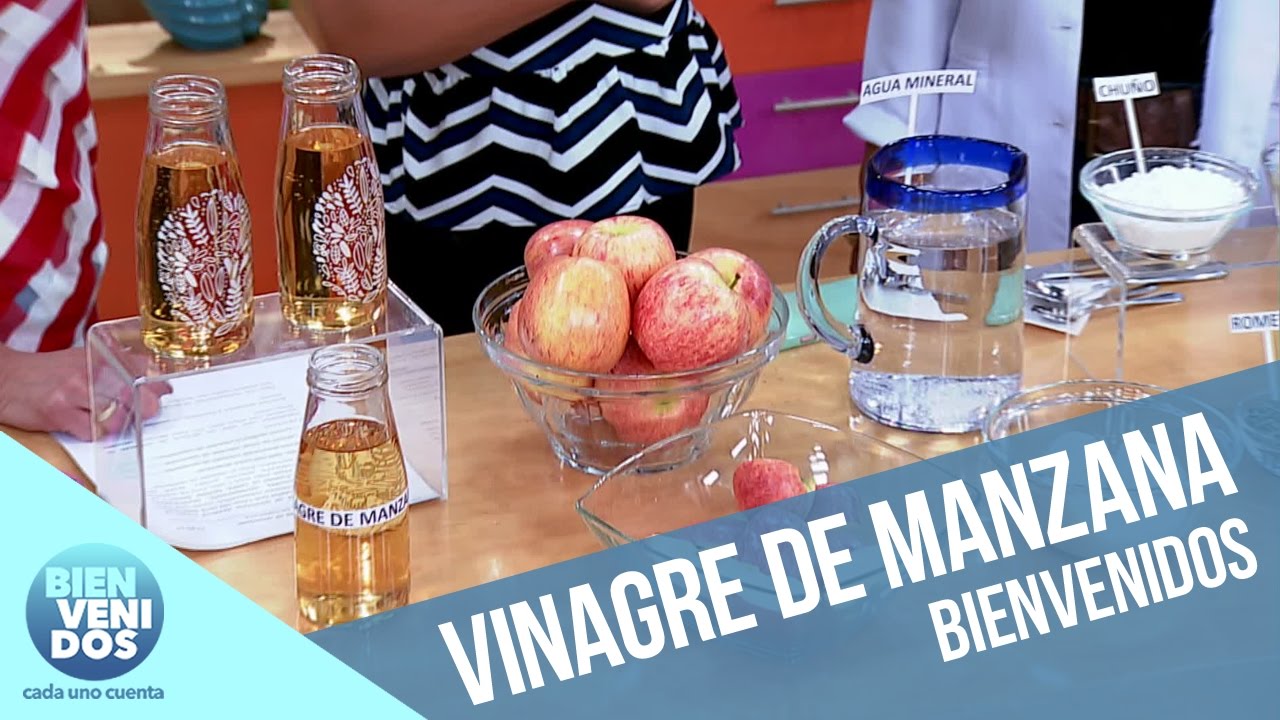 beneficios del vinagre de manzana en agua