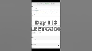 Day 113: LeetCode Problem 1313. - Swift #daily #challenge #swiftui #coding #FAANG