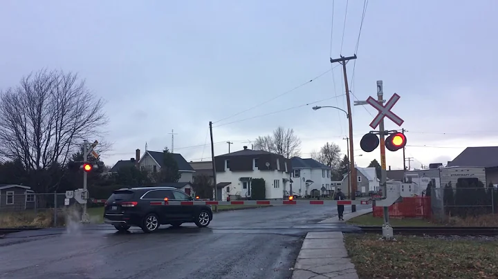 Dollard Street Railroad Crossing, Casselman, ON