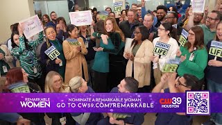 Nominate Houston's Remarkable Woman at cw39.com/remarkable!