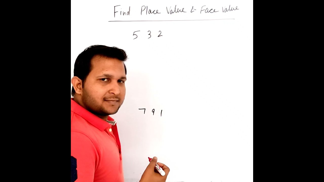 How To Find Place Value And Face Maths Short Video