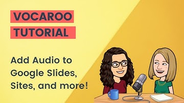 Vocaroo Tutorial | Add Audio to Google Slides, Sites, and more!