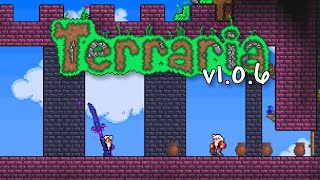 Playing Terraria 1.0.6 in 2024 to kill time until 1.4.5