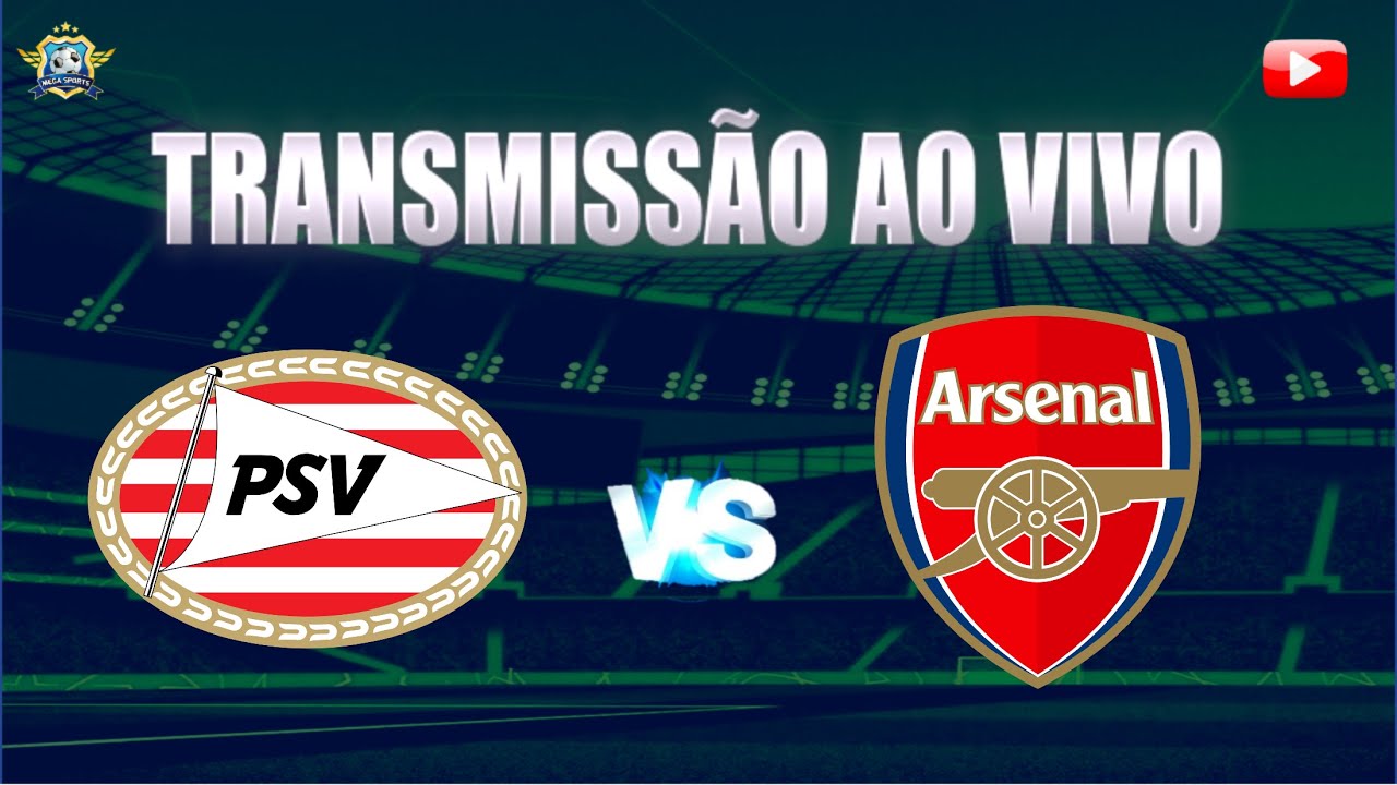 Arsenal x PSV: onde assistir ao vivo o jogo da Champions League