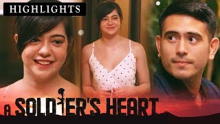 Alex is stunned by Lourdes' beauty | A Soldier's Heart (With Eng Subs)