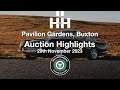 Pavilion gardens buxton  auction highlights  november 2023