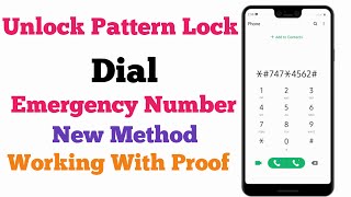 🔴 Live Proof - Unlock Pattern In Emergency Mode Without Data Loss | Pattern Lock Remove
