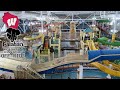 Kalahari Wisconsin Dells Off-Ride Footage, Indoor and Outdoor Water Park | Non-Copyright