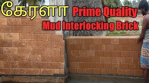 Prime Quality Mud interlocking brick in kerala || salem interlocking brick construction