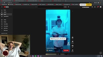 xQc reacts to Android vs iPhone alarm