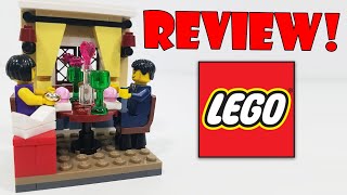 LEGO Review: 40120 Valentine's Day Dinner (2015 Set)