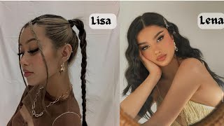 Lisa or Lena 🌹 peinados • hairstyles  • 헤어스타일 • 发型  💇🏽‍♀️ | Byiratxe