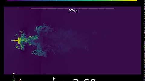 Particle number density evolution in Cloud crushing with radiative cooling