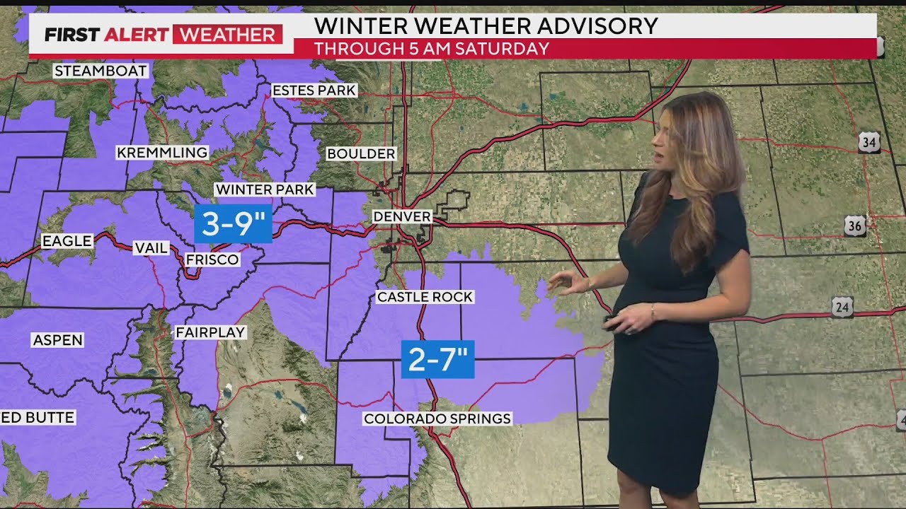 Colorado weather: First Alert Weather Day with cold temperatures and ...