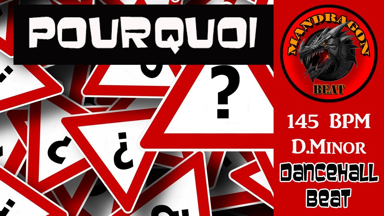 Dancehall Riddim Instrumental 2020 ~ "Pourquoi ." | (Prod. Mandragonbeat)