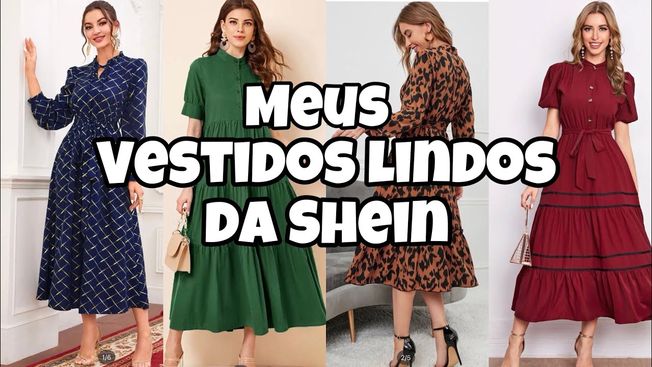 ❤️ PROVADOR SHEIN /VESTIDOS LINDOS/ MODA MODESTA COM MUITA ELEGÂNCIA 👗 