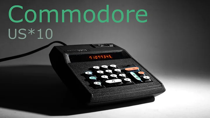 Vintage Calculator Repair - Commodore US*10 - and Demonstration