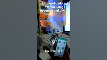 iot based parking system using nodemcu and blynk #shorts