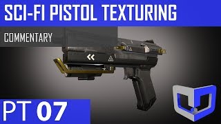 Sci-Fi Pistol Texturing in Substance Painter Pt.7