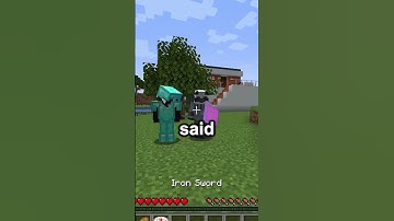 Heres a trick how to get started on this minecraft smp! #minecraft #smp #funny