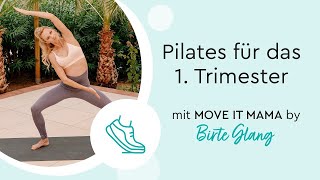 Pilates in der Schwangerschaft – 20 Minuten | 1. Trimester | LILLYDOO Fitnessexpertin Birte Glang screenshot 3