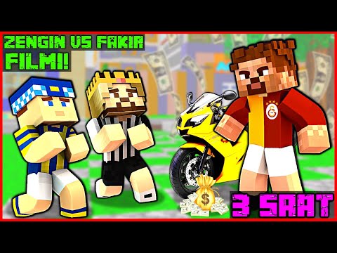 MİNECRAFT ZENGİN VS FAKİR HAYATI FİLMİ! 😂 -Minecraft