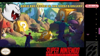 Mario and Friends in: The Ghost's Gallery / New & Awesome Super Mario World Hack