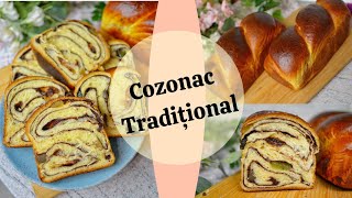 Romanian Easter and Christmas Sweet Bread (Romanian Traditional Brioche Bread Recipe)