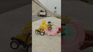 Unboxing sonalika Tractor Trolley &amp; Farm Die-Cast model Testing 🔥 #sonalika #tractor