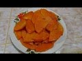 Тыква запечённая в духовке. Pumpkin baked in the oven.