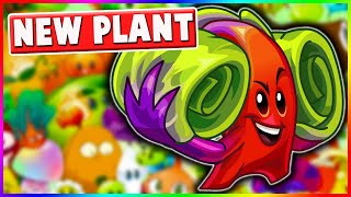 BRAND NEW &quot;RHUBARBARIAN&quot; PLANT | Plants vs Zombies 2