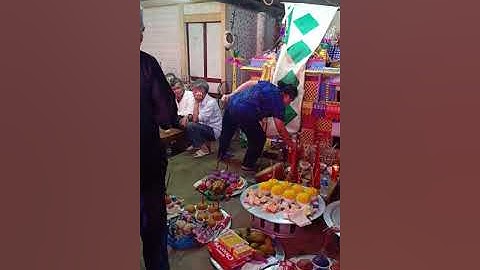 Sinh lão mệnh tự, đám hiếu của dân tộc nùng, Bắc Hà, Lào Cai.