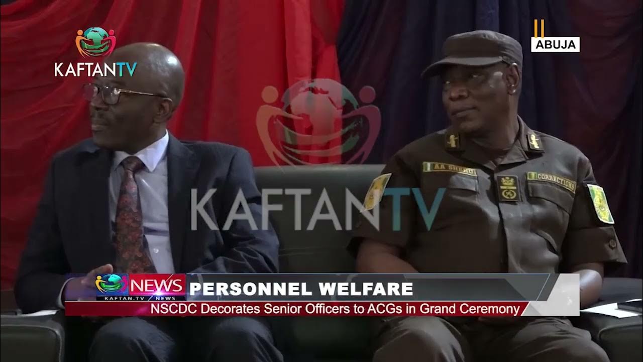 PERSONNEL WELFARE:NSCDC DECORATE SENIOR OFFICERS TO AGCs IN GRAND CEREMONY