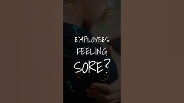 Employees feeling sore? Shoulder the responsibility