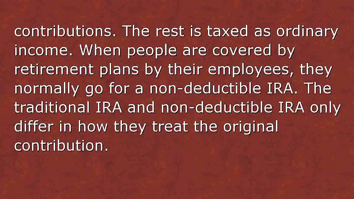 The Different Types Of Individual Retirement Accou...
