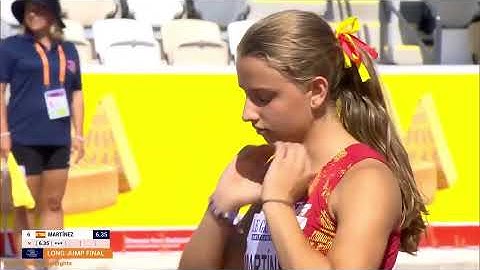 Thumbnail of Laura Martinez Long Jump | U20 European Championships 2023